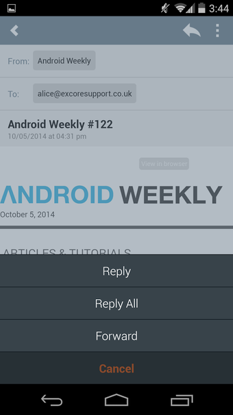 Image 1 for Mimecast Mobile