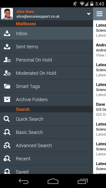 Image 3 for Mimecast Mobile