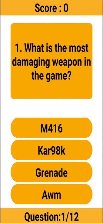 Image 2 for Challenge Quiz For PUBG