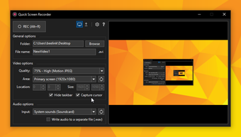 Image 0 for Quick Screen Recorder