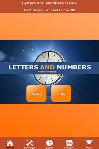 Image 0 for Letters and Numbers Game …