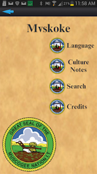 Image 0 for Mvskoke Language