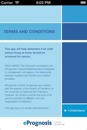 Image 0 for ePrognosis: Cancer Screen…