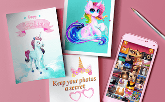 Imagen 2 para Unicorn Diary With Lock A…