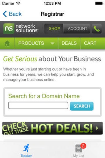 Image 0 for Domain Tracker
