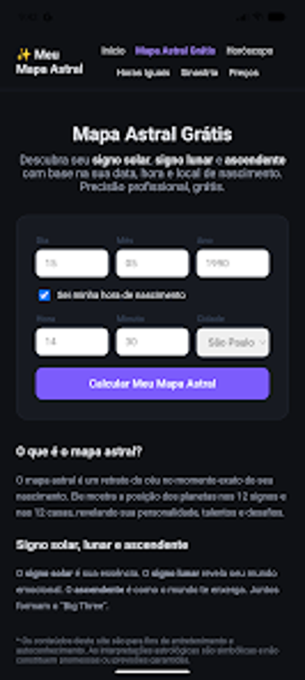 Imagen 0 para horonow - Mapa Astral