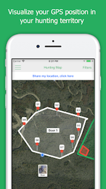 Imagen 2 para Hunting Map, the GPS for …