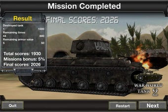Image 0 for War World Tank 2