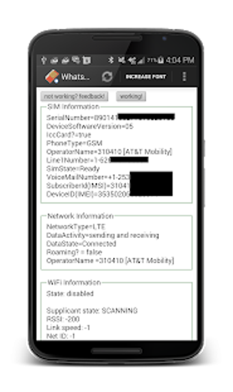 Imagen 1 para SIM Card Details