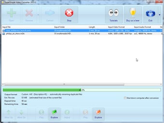 Image 0 for SuperSimple Video Convert…