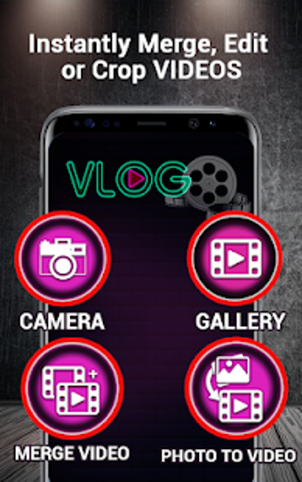 Image 0 for Vlog Video Merger & Edito…