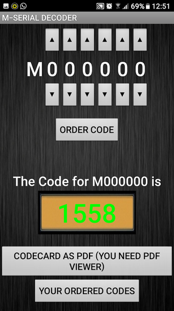 Imagen 0 para M-Serial Radio Code Decod…
