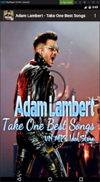 Imagen 1 para Adam Lambert - Take One B…