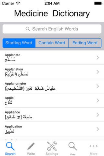 Image 0 for Medicine Arabic Dictionar…
