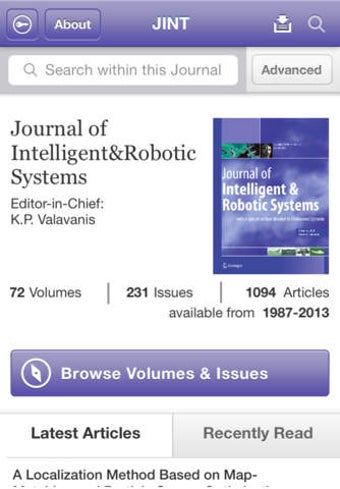 Image 0 for Intelligent and Robotic S…