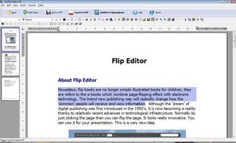 Image 0 for Flip Editor
