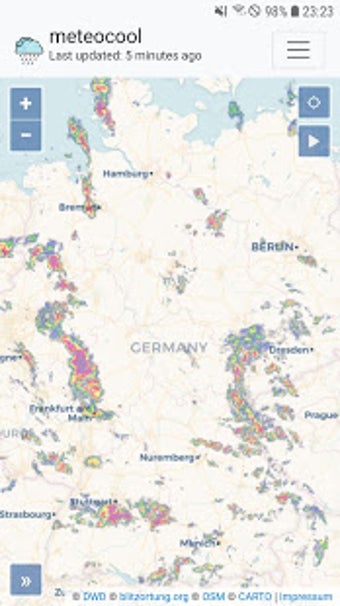 Image 2 for Meteocool - Rain radar