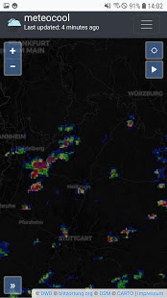 Image 3 for Meteocool - Rain radar