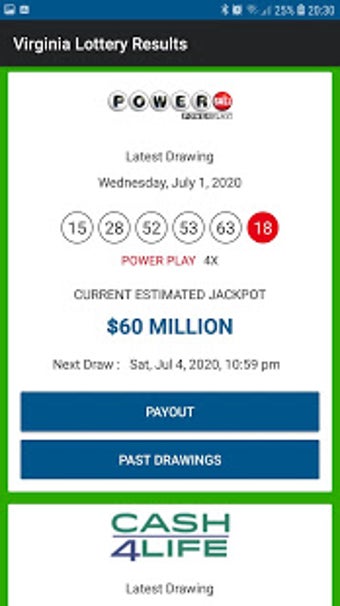 Image 2 for Virginia Lottery Results
