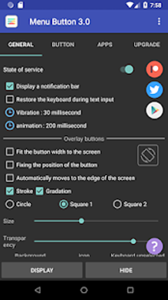 Image 2 for Menu Button (No root)