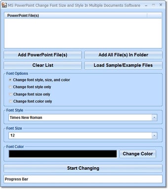 Imagen 0 para MS PowerPoint Change Font…