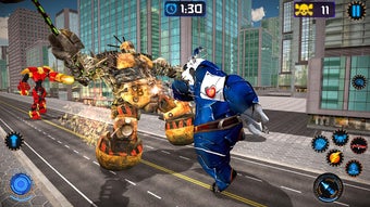 Image 1 for Police Panda Robot Shooti…