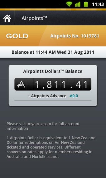 Image 2 for Air New Zealand mPass