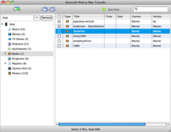 Image 0 for iStonsoft iPod to Mac Tra…