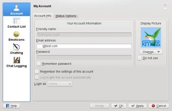 Image 3 for KMess for Fedora (64-bit)