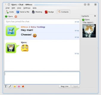 Image 2 for KMess for Fedora (64-bit)