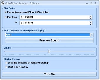 Imagen 0 para White Noise Generator Sof…
