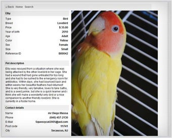 Image 0 for Pet Listing Script