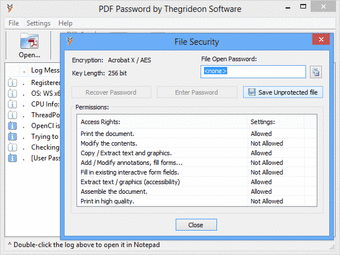 Image 1 for PDF Password