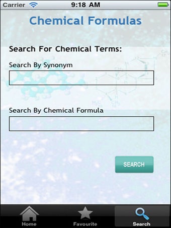 Image 1 for Chemical Formulas
