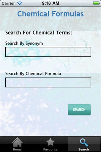 Image 3 for Chemical Formulas