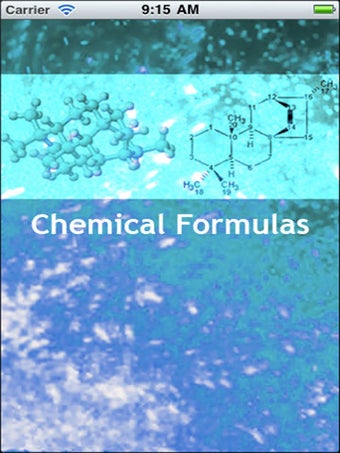 Image 0 for Chemical Formulas