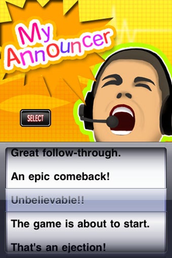 Image 0 for My Announcer