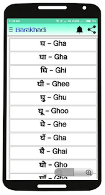 Image 0 for Barakhadi - Marathi to En…
