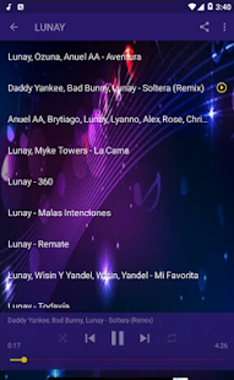 Imagen 1 para Soltera Remix - Lunay X D…