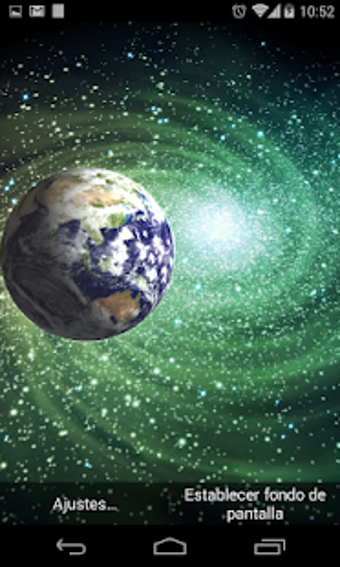 Imagen 3 para 3D Galaxy Live Wallpaper