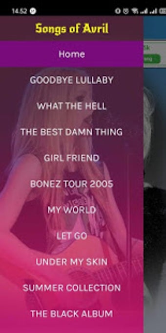 Imagen 2 para Songs of Avril Lavigne