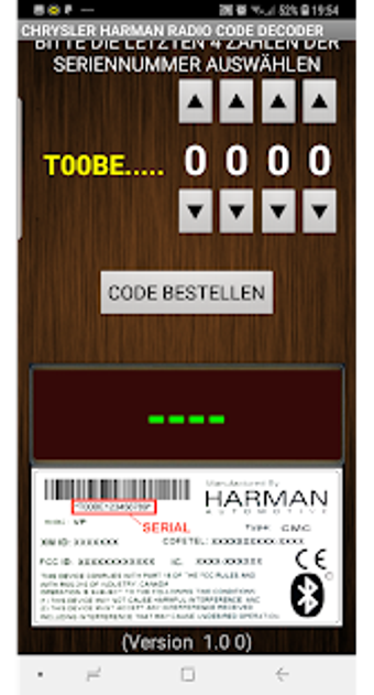 Image 3 for Chrysler Harman T00BE Ser…
