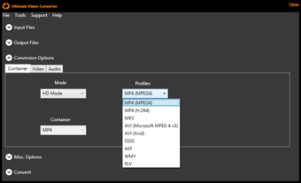 Imagen 1 para Ultimate Video Converter