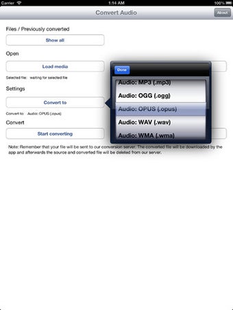 Imagen 0 para Convert Audio