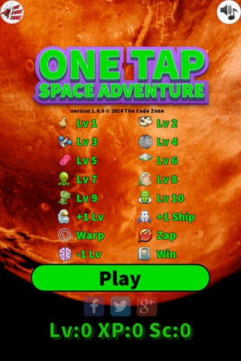 Image 0 for One Tap Space Adventure