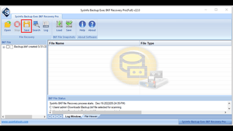 Image 0 for Sysinfo Backup Exec BKF R…