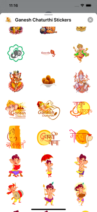 Image 1 for Ganesh Chaturthi Stickers