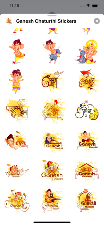 Image 3 for Ganesh Chaturthi Stickers