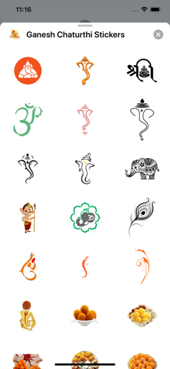 Image 0 for Ganesh Chaturthi Stickers