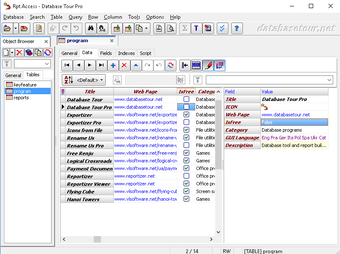Imagen 0 para Database Tour Pro